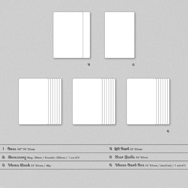 Pre-order NMIXX 1st Full Album Blue Valentine Love Token Ver. & SHOP POB