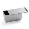 Bread Pan, Silver, 120 X 228 X 117mm, Bread Pan Alster with Lid, 1.5 Loaf Capacity, Aluminum Plated, Slide Lid, 1661