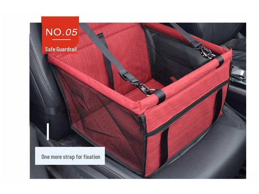 Atmungsaktive Wasserdichte Haustier Autositzmatte & Tragetasche für Reisen