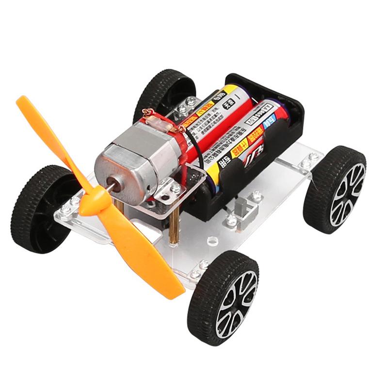 Physics STEM Technology Gadget Kids Science Toys Electric Gliding Vehicle Educational Toys for Children DIY Plastic Puzzle