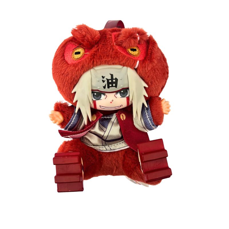 

Latest Genuine Eaki Naruto Cute Beast Party V2 Series Vinyl Plush Doll Backpack Decoration Keychain Girl S Christmas Present