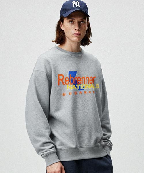 REBRENNER Standard National Sweatshirt Sky Blue