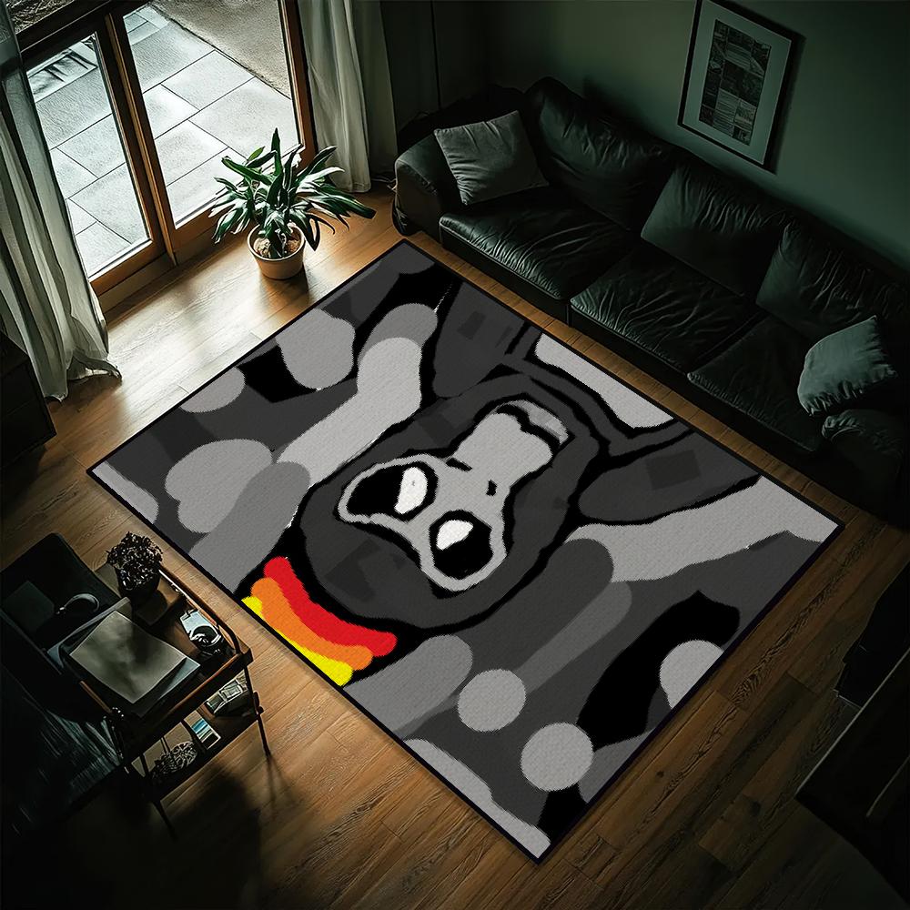 

Door Mat Entrance Non-slip Washable Tag Kitchen Carpet Living Room Funny Hallway Rug Bathroom Gorilla Game Decoration 40x60cm