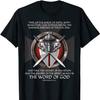 Armor of God Christian Bible Verse T Shirt New 100 Cotton Short Sleeve ONeck Tshirt Casual Mens Top