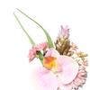 Evropská Phalaenopsis Orchidej Květ do klopy Svatební korsáž pro družičku Ženicha Elegantní Látková Květina na Párty Maturitní dárek pro Ženy