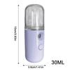 USB Portable 30ml Mini Nano Mist Sprayer Rechargeable Nebulizer Face Steamer Air Humidifier Skin Care Beauty Instruments