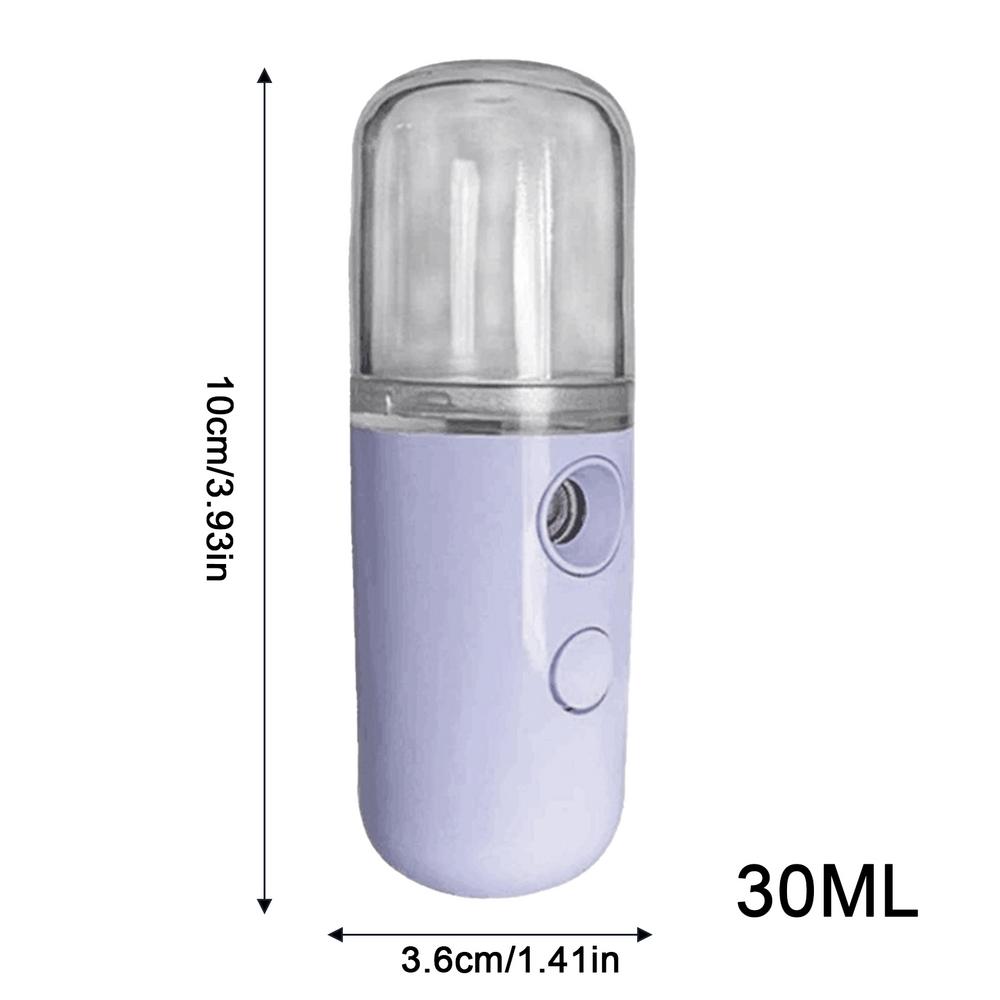 USB Portable 30ml Mini Nano Mist Sprayer Rechargeable Nebulizer Face Steamer Air Humidifier Skin Care Beauty Instruments