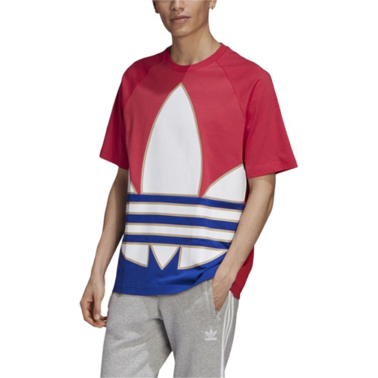 adidas Originals BIG TREFOIL T-Shirt Herren Rot GE6222