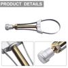 Steel Strap Wrench Hand Tools Car Oil Filter Removal Tool Specifications Steel Strap Wrench Silver Note Removal