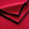 Serviettes de table - Mistralines - Lot de 3 - Coton recyclé - 40 x 40 cm - Rouge