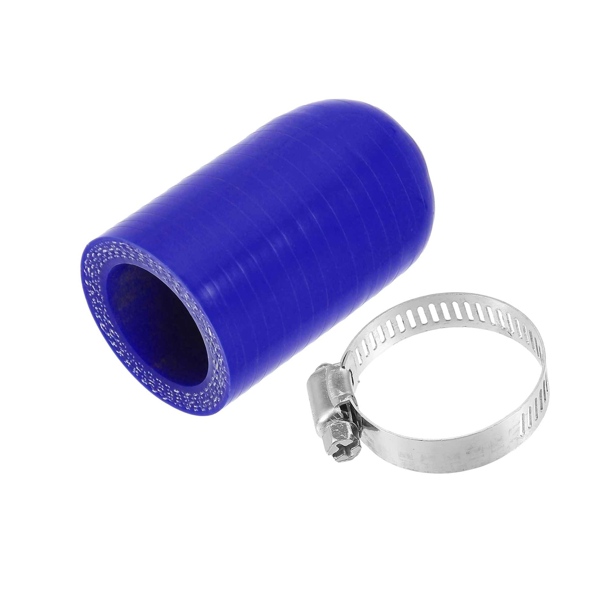 ARISELIFT Silicone Cap with 28mm Inner Diameter Blue Hose Band for Heater Bypass Vacuum Port Bicycle Length 60mm/Inner diameter 28mm/Thickness 5mm
