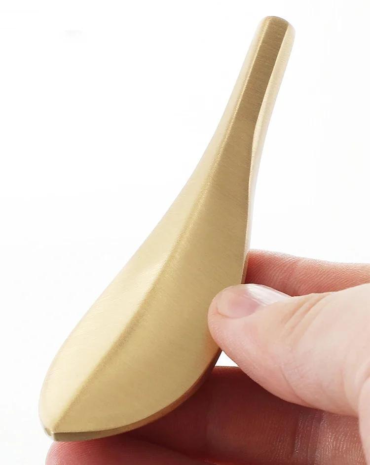 1Pcs Retro Imitation Copper Leaf Handles Cabinet Furniture Wardrobe Hooks Household Chinese Hook Cabinets Handle Accessories