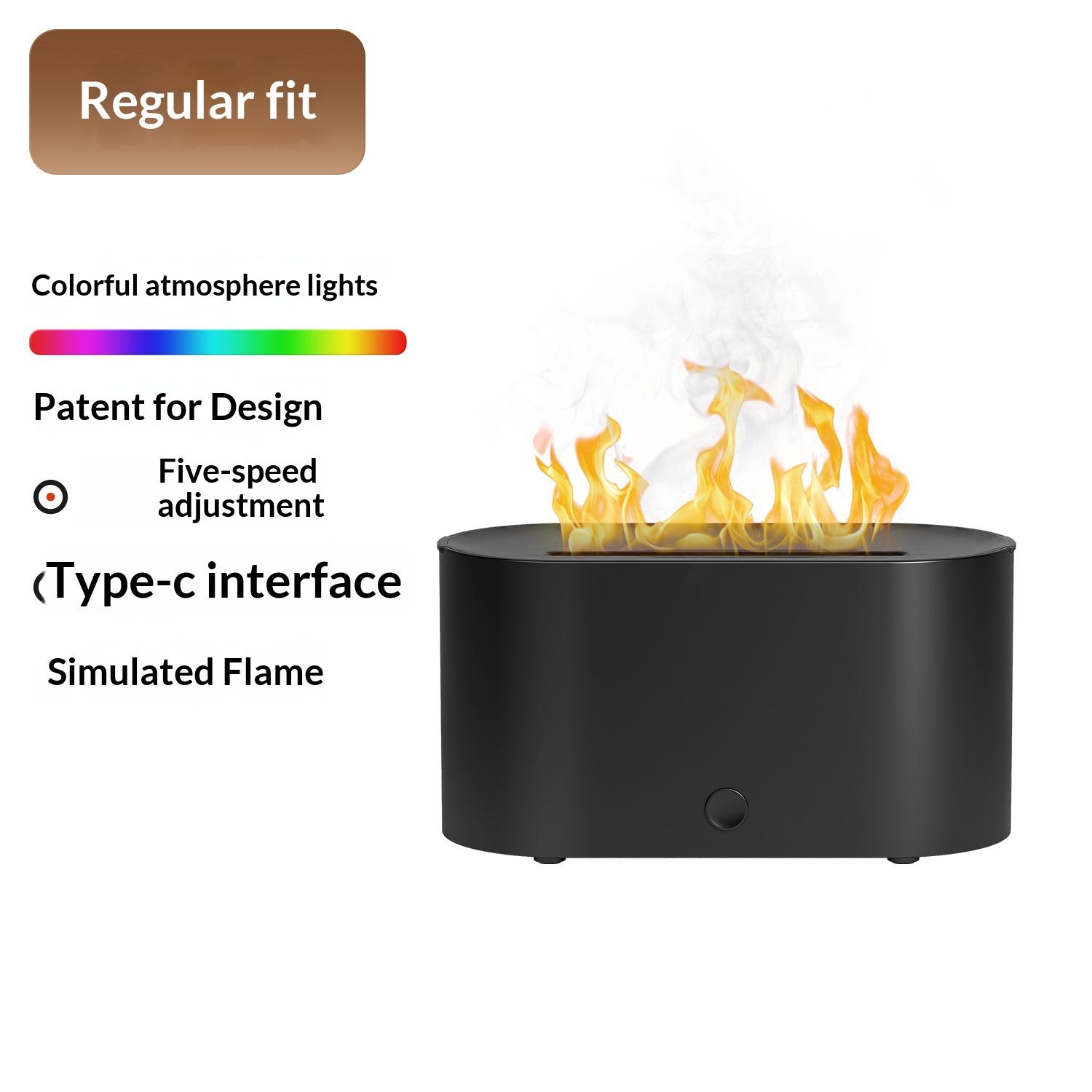 Имитация пламени аромадиффузор-увлажнитель