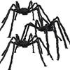 Joyfy Pack Giant Spider Halloween Decorations Scary Outdoor Party Yard FT 3 5 Entertaining Play Safe Fun Kid Friendly