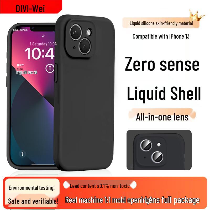 First Guard Zero-Feel Flüssigsilikon iPhone-Hülle