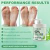 60% Harnstoffcreme mit Aloe Vera, Für trockene, rissige Haut und Hände, Entfernt Hornhaut und macht die Haut weich, Spendet tiefenwirksam Feuchtigkeit 350G
