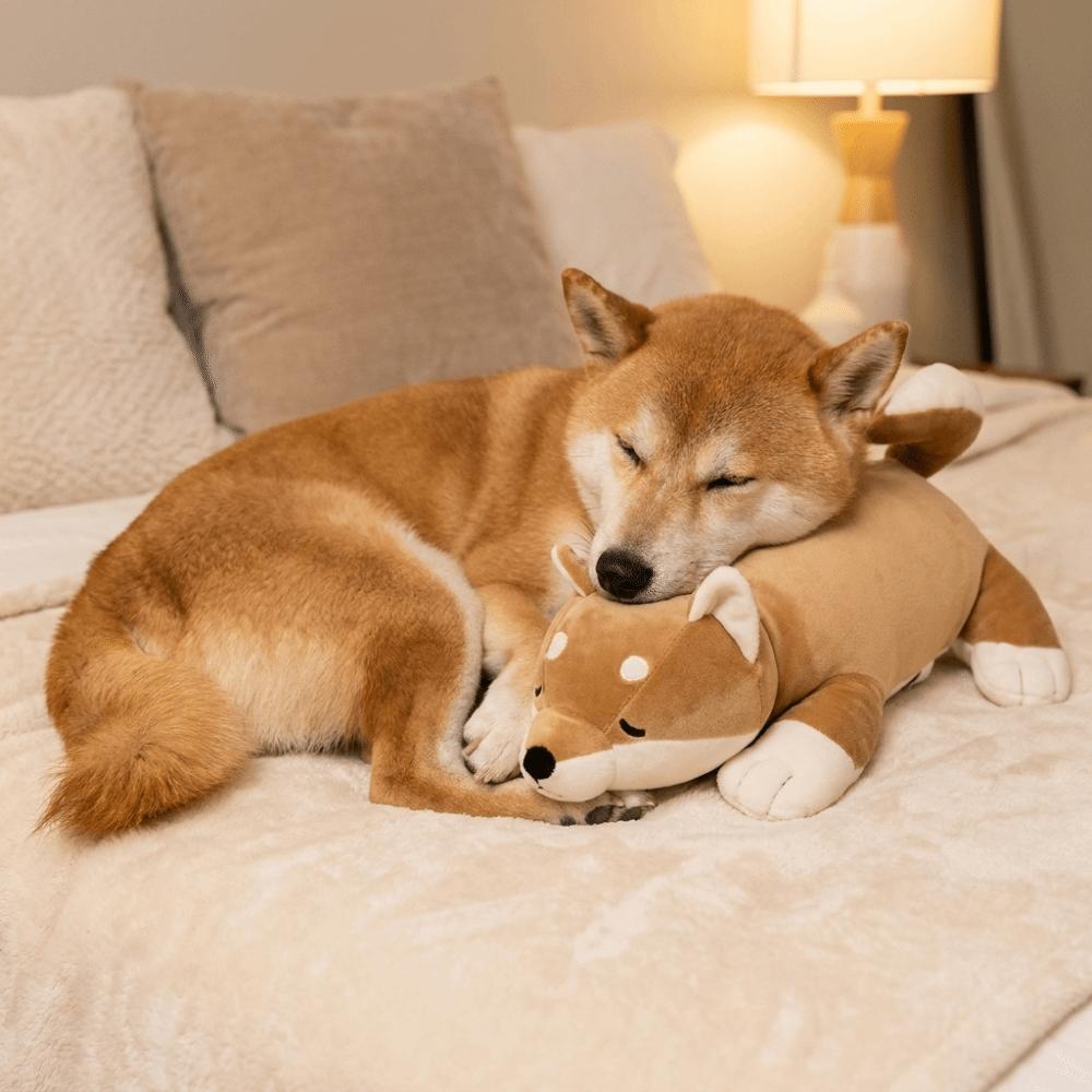 Comfortable Dog Soothing Toys Simulation Heartbeat Dog Anxiety Toy Pet Calming Behavioral Toy Gift