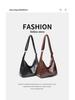 Retro Myer Large-Capacity Tote Bag: Fashionable, Versatile, Commuter-Friendly, High-End, Single-Shoulder, Crossbody Women's Bag.