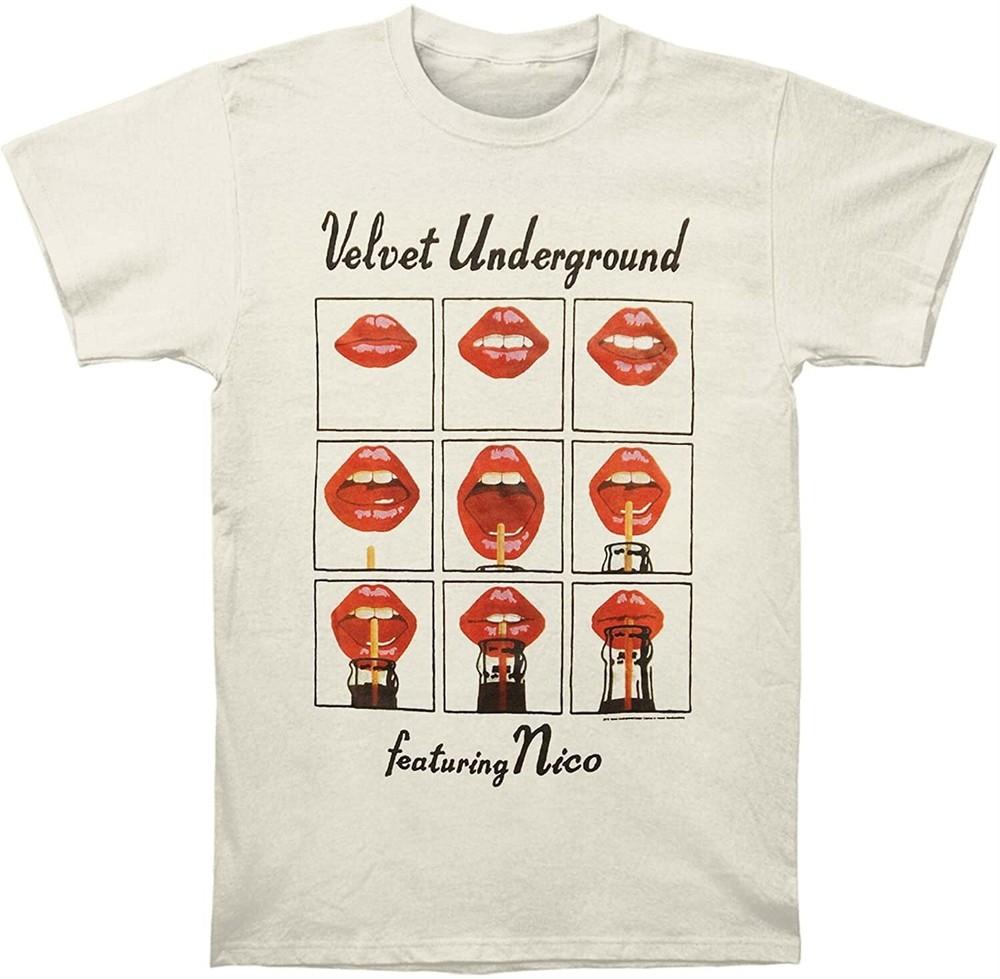Velvet Underground - Featuring Nico Soft T-shirt Cotton Tee S-4XL Unisex T-Shirt XXXXL