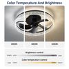 20 Inchs DC Motor Ceiling Fan With Light Living Room Luxury Style Ceiling Fan Adjustable Brightness LED Ceiling Fan Lamp