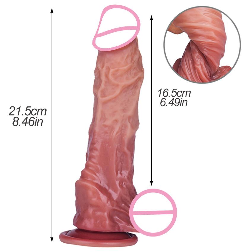 Adult Sex Toys Realistic Silicone Dildo with Suction Cup for Woman Men Anal Vagina Masturbator Fake Dick Penis Dildos Massager