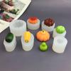 Pumpkin Silicone Candle Mold Creative Vegetable Aromatherapy Resin Mold Baking Tools 3D Halloween Cake Decoration Craft Supplies