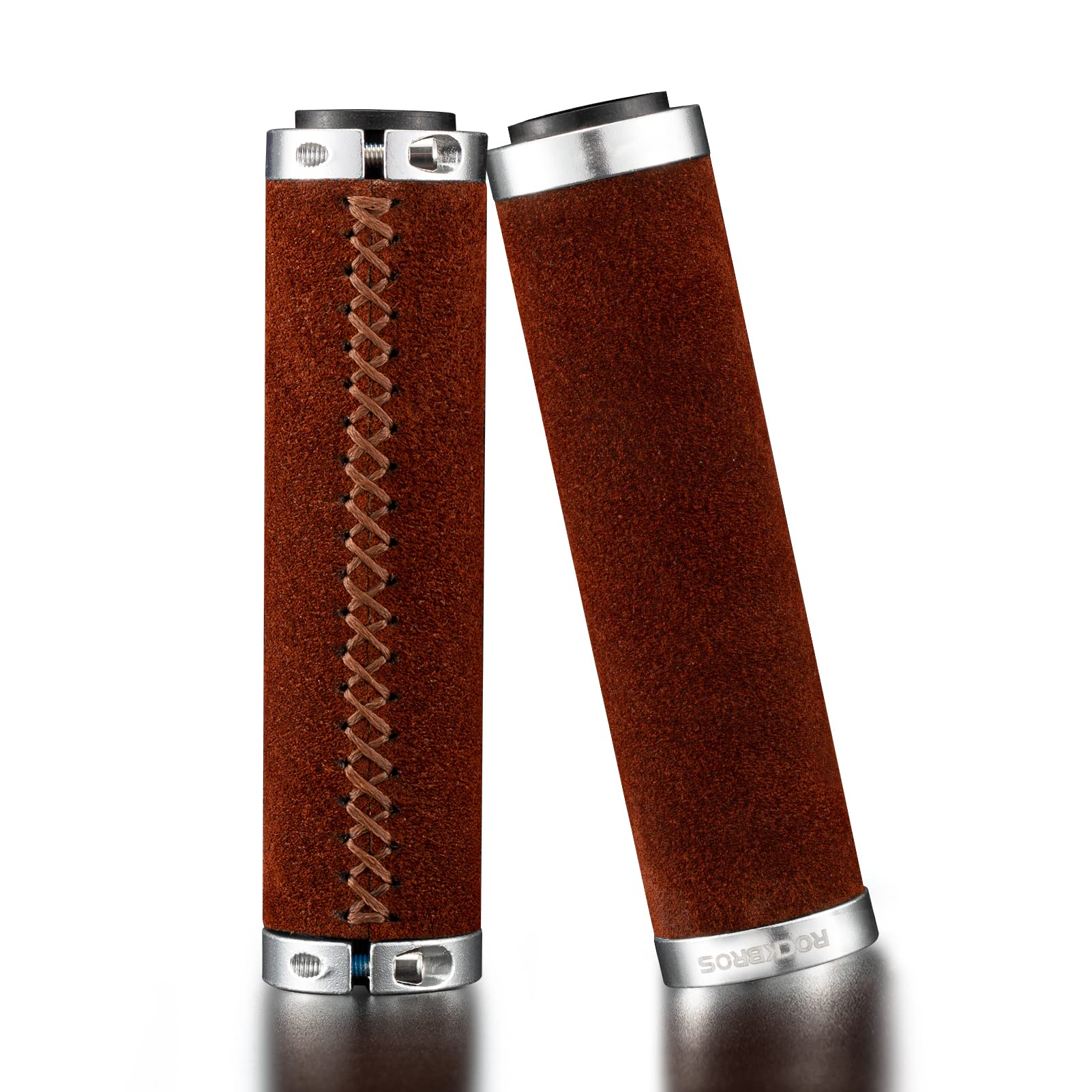 

ROCKBROS Велосипедный Кросс-байк Руль Амортизация Двойной для Легкого Замшевые Легко Устанавливаемые Грипсы, Грипсы, Нескользящие Грипсы, Амортизация, Фиксация Lock-On,