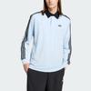 Adidas Originals Rugby FW25 Cotton Loose Fit Long Sleeve Polo Shirt Men tops KE2445