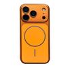 Magnetic Thin Ring Frosted iPhone 17 Pro Max Case with Large Window Skin Feel