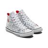 Pokemon x Converse Chuck Taylor All Star High Poke Ball Unisex Sneaker Weiß Schwarz University-Rot A01651C