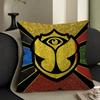 Tomorrowland Music Cushion Cover Pillow Cover Decor Pillowcase Printed Cushion Case For Couch