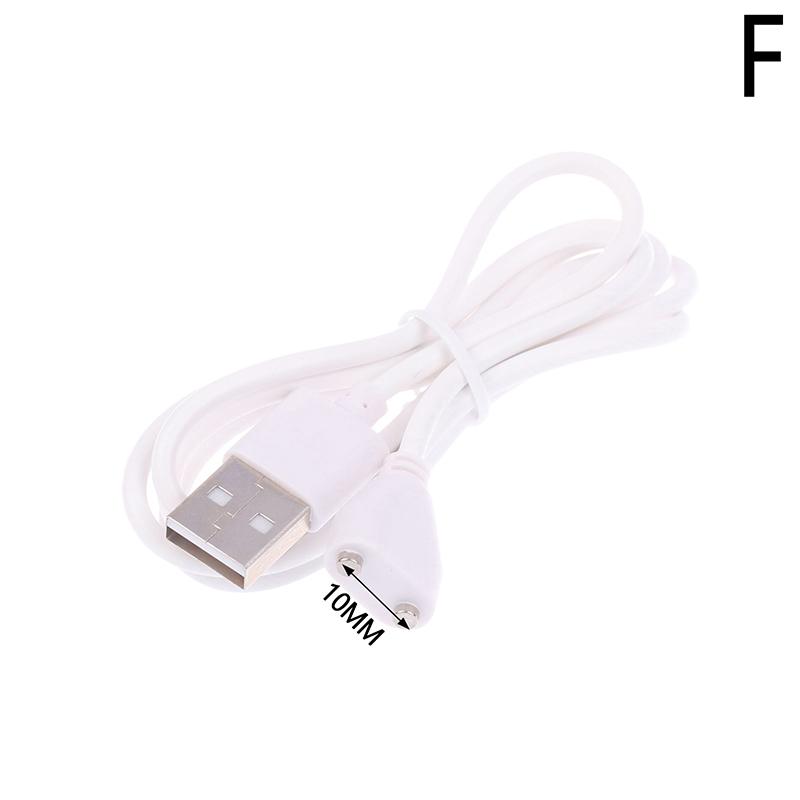 

1 шт. Магнитный зарядный кабель 2-контактный, расстояние между центрами 6/7/8/9/10 мм, магнитное притяжение, USB-зарядное устройство для косметического прибора, умного устройства