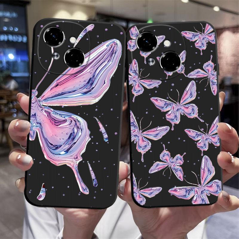 For Tecno Spark Go 1 Go 2020 2022 2024 2025 Case Shockproof Silicone Cat Soft TPU Phone Case For Spark Go 2023 Back Cover Fundas