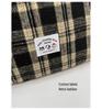 Lightweight Retro Plaid Tote Bag - Versatile, Large Capacity for Class, Shopping, or Commute