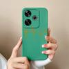 For Poco F6 Pro Phone Case Simple Heart Cover Liquid Silicone Camera Protection Cases For Xiaomi Poco F 6 Soft ShockProof Funda
