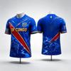 Summer Democratic Republic Soccer T-shirt Soccer Football Jersey Men's Casual Tee Shirt Breathable Men Women Short Sleeves Top