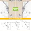 Factory Direct Hydraulic Randomly Stop Hinges,Kitchen Cabinet Door Adjustable Hinge Furniture Lift Up Flap Stay Support Hardware