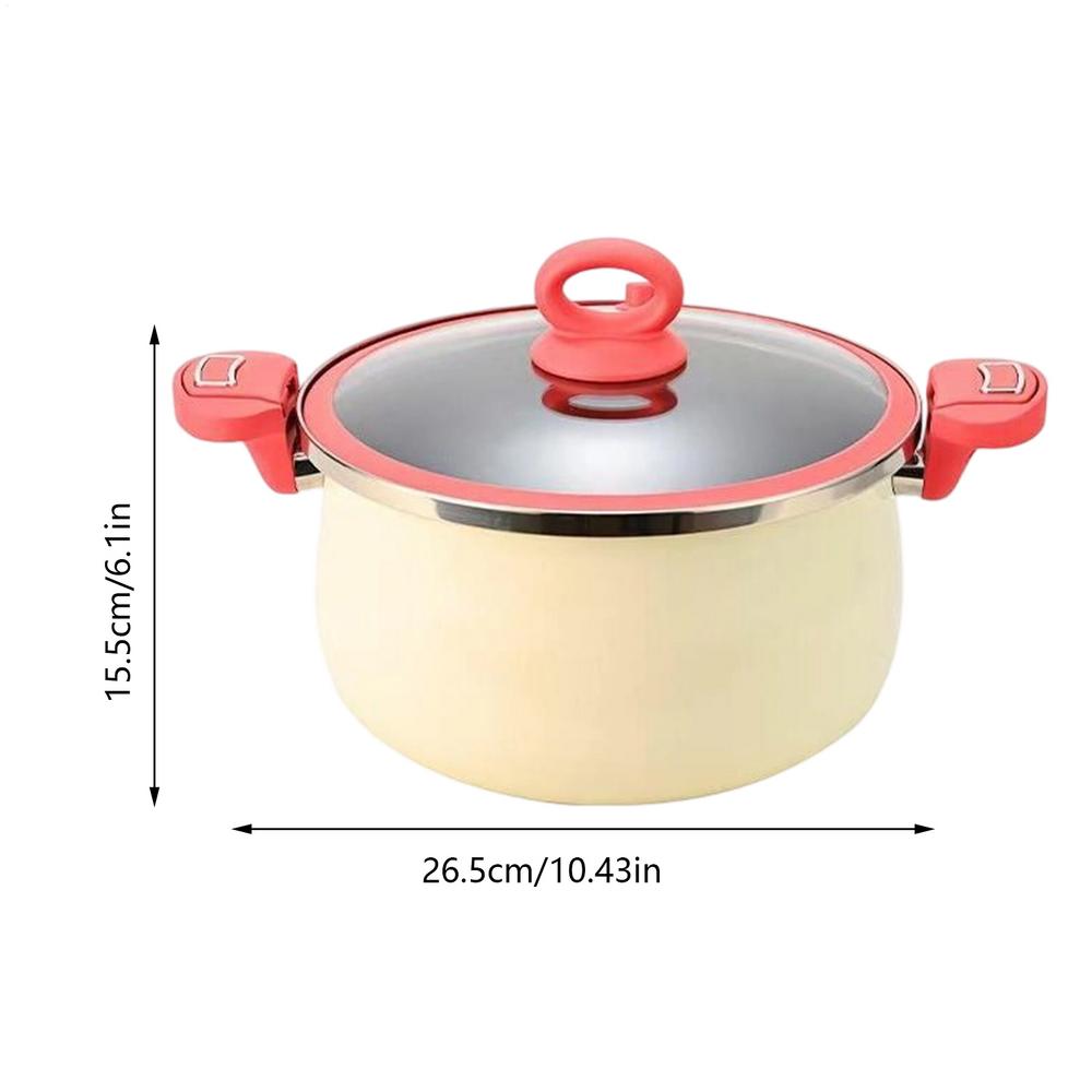 Pressure Cooker Pot Kitchen Cooker Pressure Pot Soup Meat Pot Rice Cooker Gas Stove MicroPressure Cooker Stew Pot Meat Pot