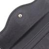 GUCCI Interlocking G Purse 282434 black Sima leather Women Used