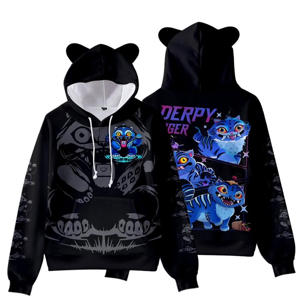 Modă pentru copii Casual Mânecă lungă Imprimat Gât Hanorac Top