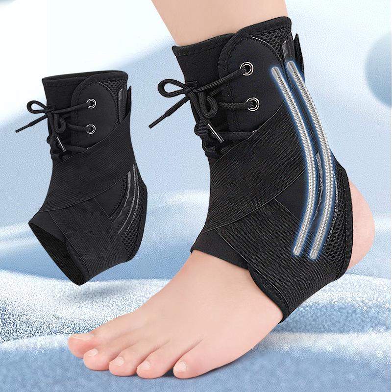 Atmungsaktive Knöchel-Fuß-Orthese Fußinversions-Orthese Fixierband Knöchelschutz Sport-Knöchelbandage Fußstütze