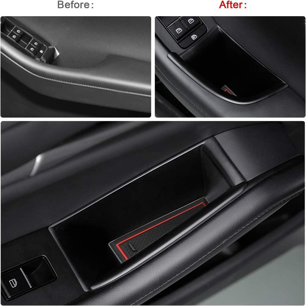 Door Pocket Storage Mazda3 Door Handle Storage Door Storage Storage Mazda3 Door Small Item Mazda3 Fastback Accessory RUIYAMazda3 Box, Box, Box, Box,