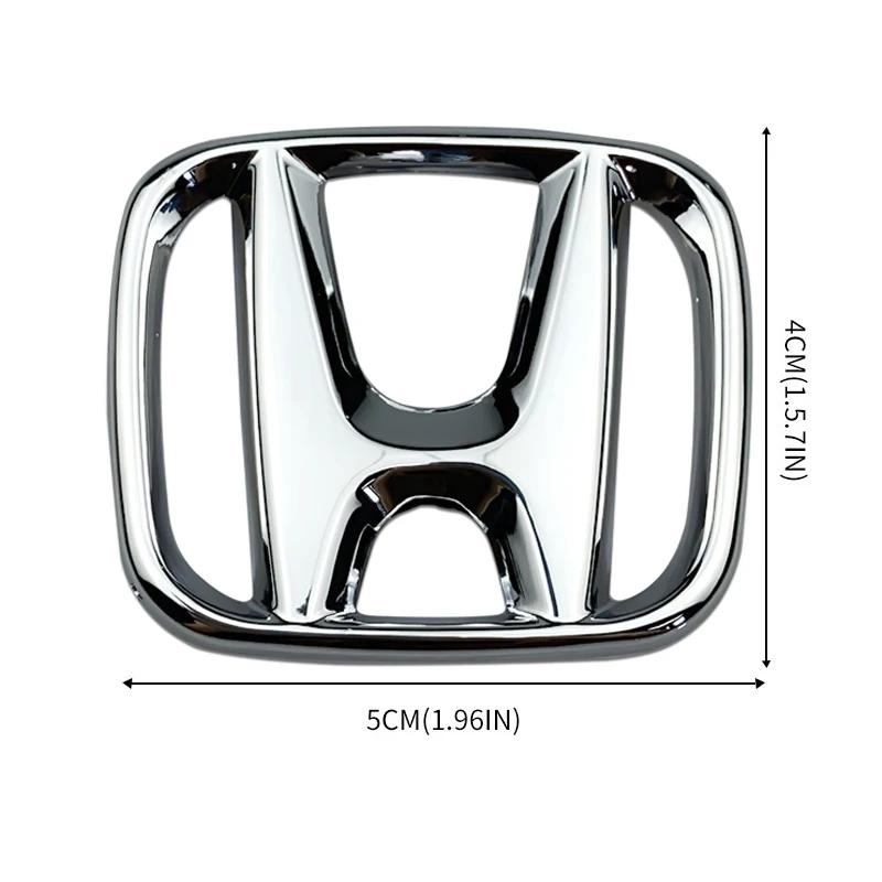 50x40mm ABS Car Steering Wheel Cover Emblems Stickers for Honda Envix Odyssey City Jazz Fit CRV Civic Accord Insight Jade Vezel