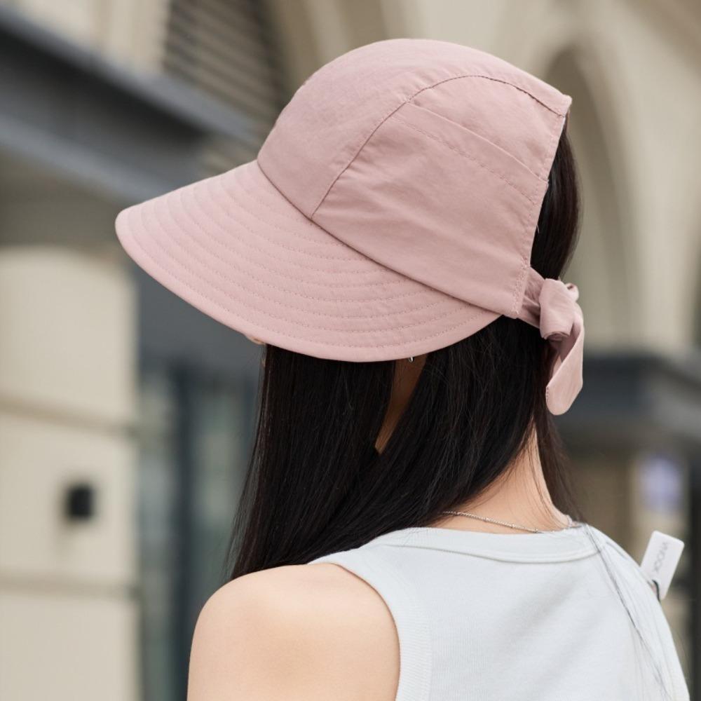 

Anti-Sun Bucket Hat Adjustable Fisherman Hat New Peaked Cap Gift рожевий