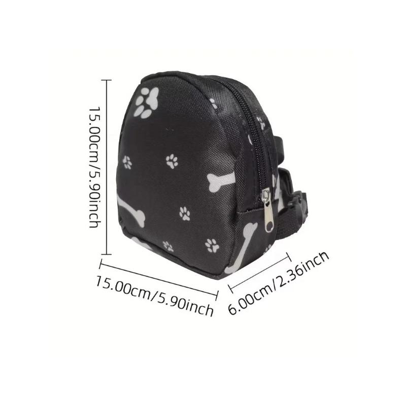 Portable Pet Backpack - Dog Training Treat Pouch, Puppy Snack Reward, Waist Bag, Dogs Poop Bag,Pet Waist Pouch,Dog Training Gear