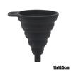 Universal Car Engine Foldable Silicone Funnel Liquid Funnel  Washer Fluid Change Portable Auto Engine Oil Petrol Change Funnel