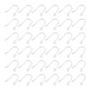 300Pcs 316L Surgical Stainless Steel Earring Hooks, Ear Wire, with Horizontal Loop, Stainless Steel Color, 19x15mm, Hole: 2mm, 21 Gauge, Pin: 0.7mm