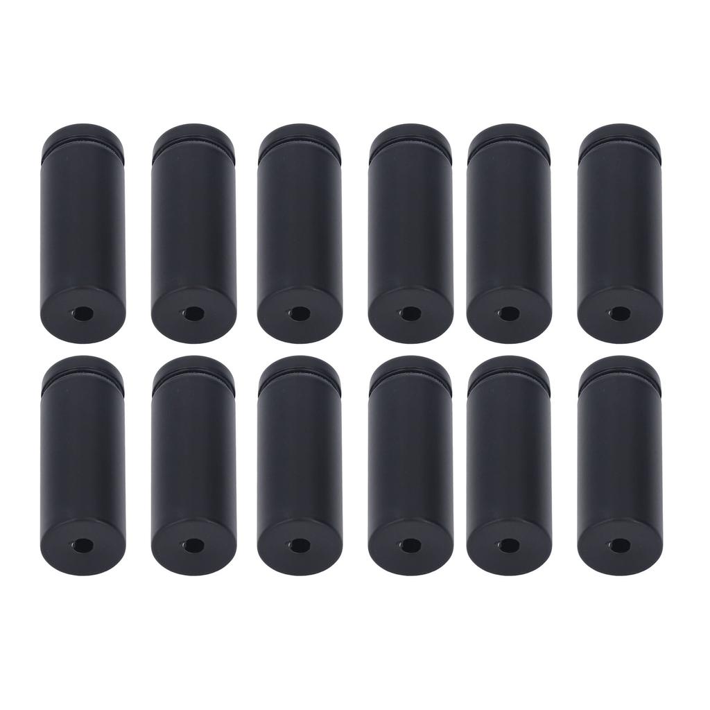 12Pcs Standoff Screw Stainless Steel 19x50mm Wall Mount Advertising Fastener Set Kit