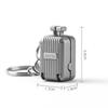 Exquisite Luggage Keychain Foldable Nail Cutter Stainless Steel Nail Clippers Rotary Toenail Fingernail Manicure Trimmer
