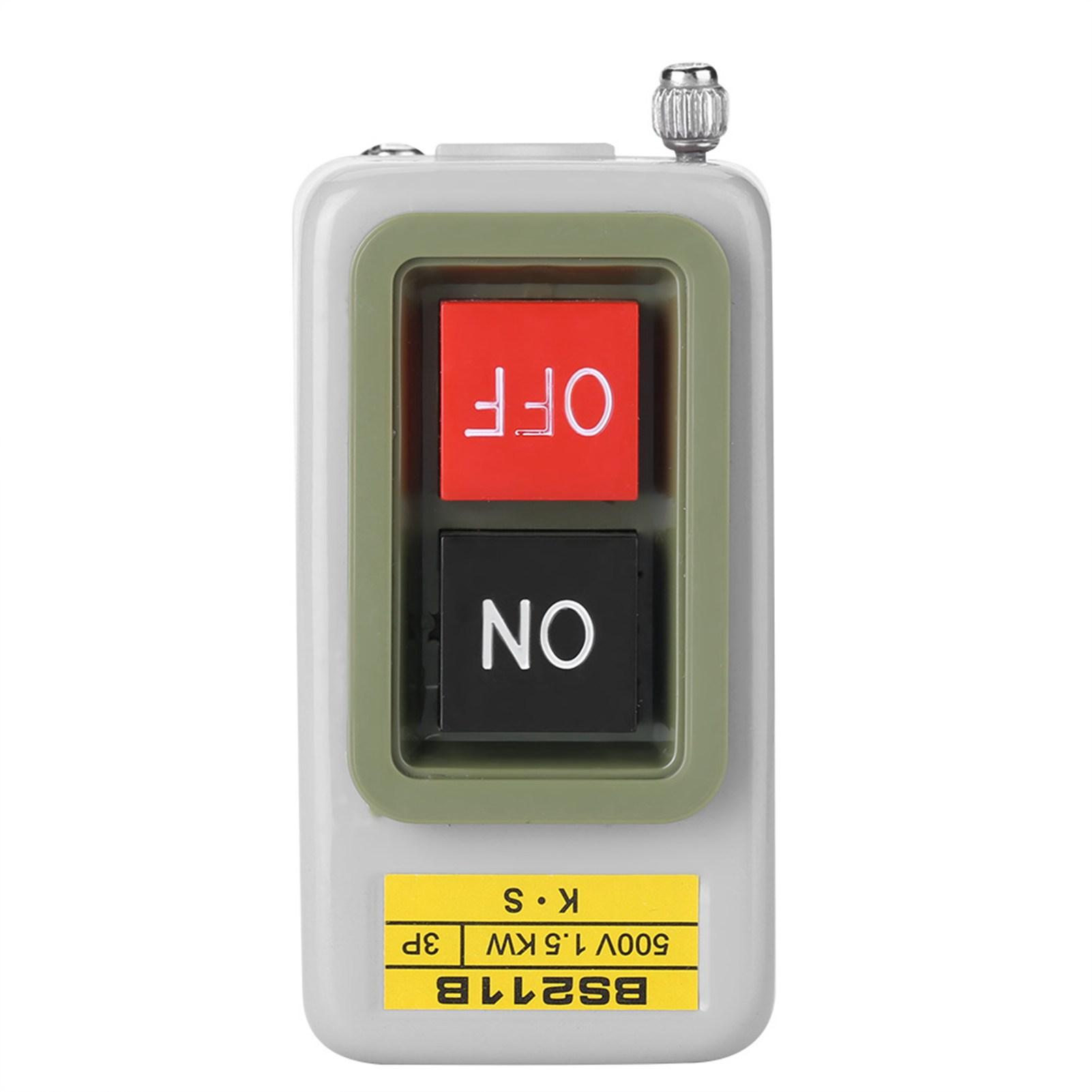 

Self Locking 3P OnOff Power Push Button Switch AC 220V380V BS211B